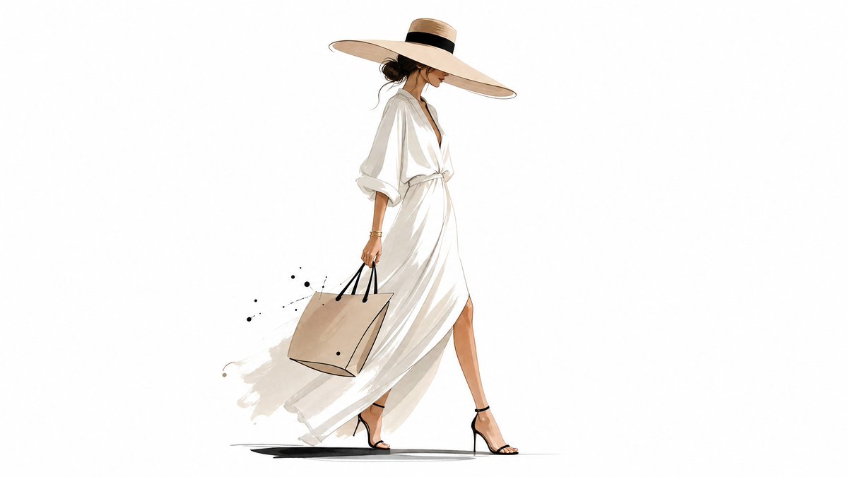A prompt inspired by high-fashion magazines.