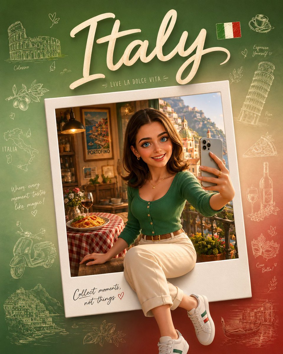 Create a premium collectible travel poster in a cute stylize
