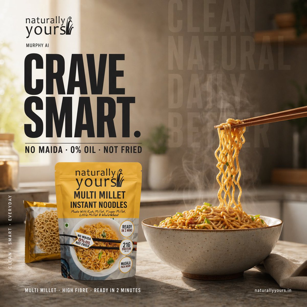 Naturally yours (An indian brand) Ad poster with GPT Image 2