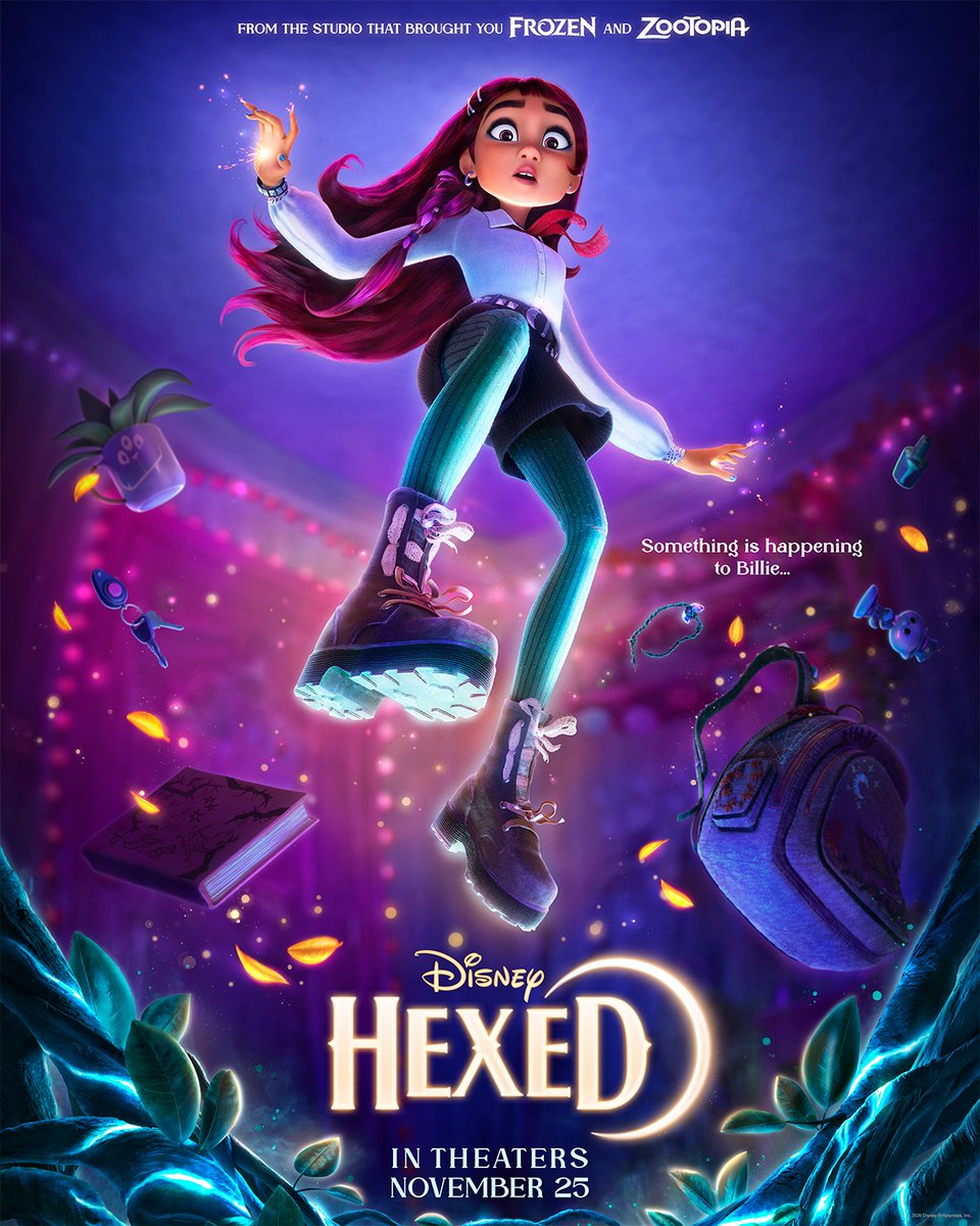 Disney has shared a look at the poster for Hexed