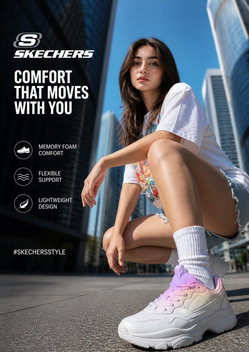 A high-end commercial sneaker advertisement in a cinematic u