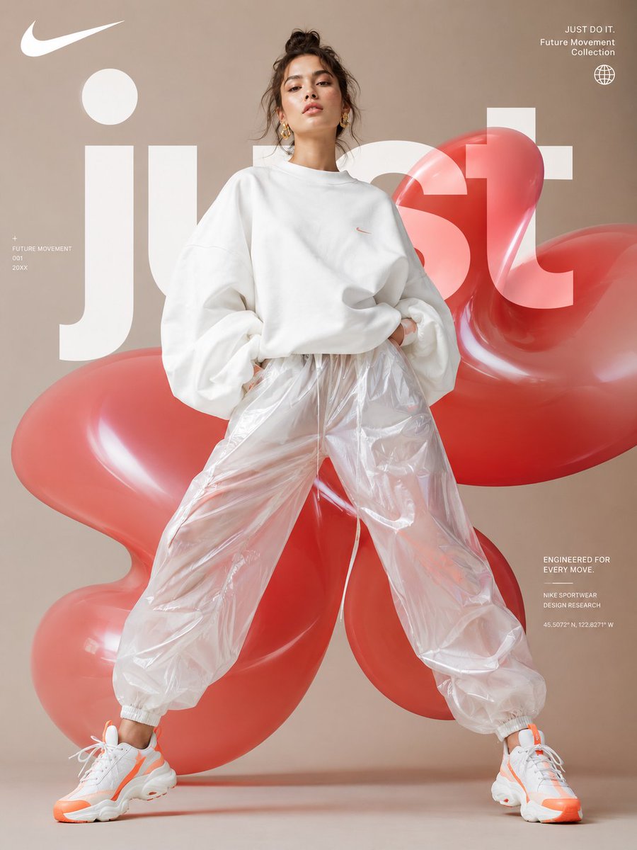 High-fashion sportswear editorial created with GPT Image 2 o