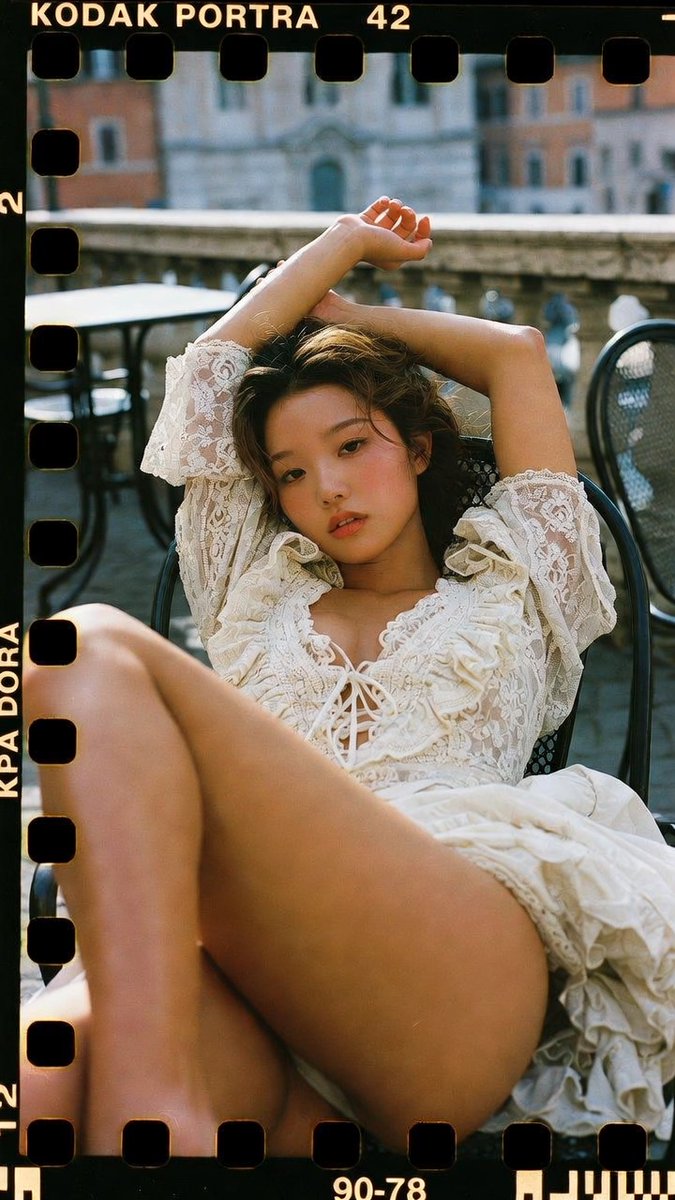 A seductive stunning 20-year-old Japanese or Korean woman we