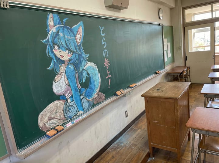 Chalkboard art