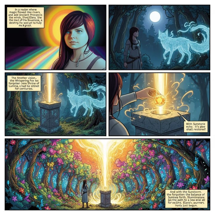 Comic book page