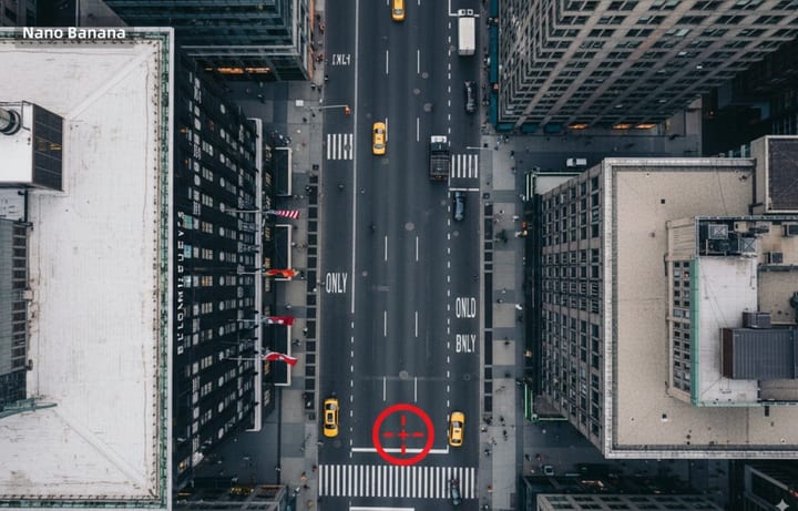 Top-down view