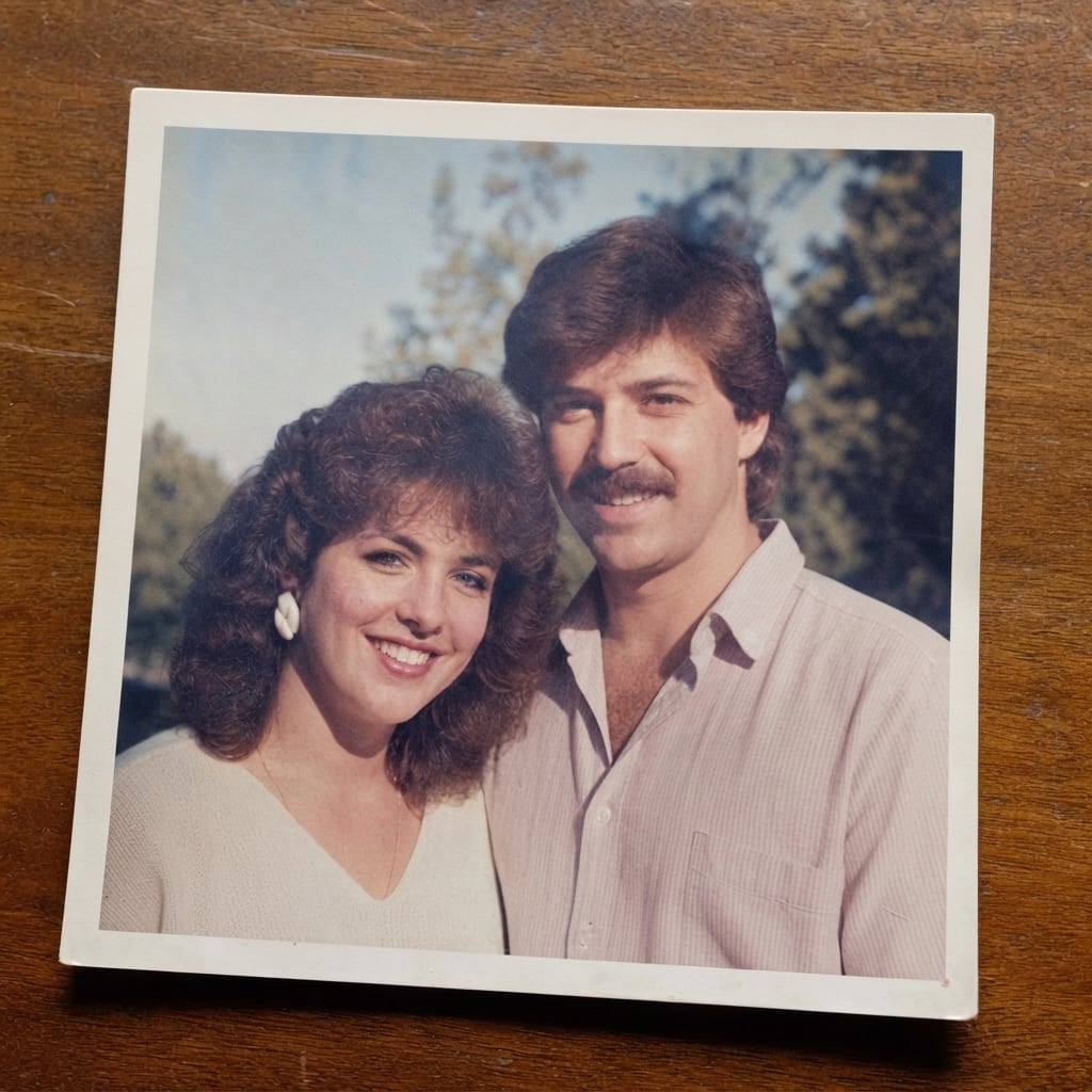 Torn photo repair